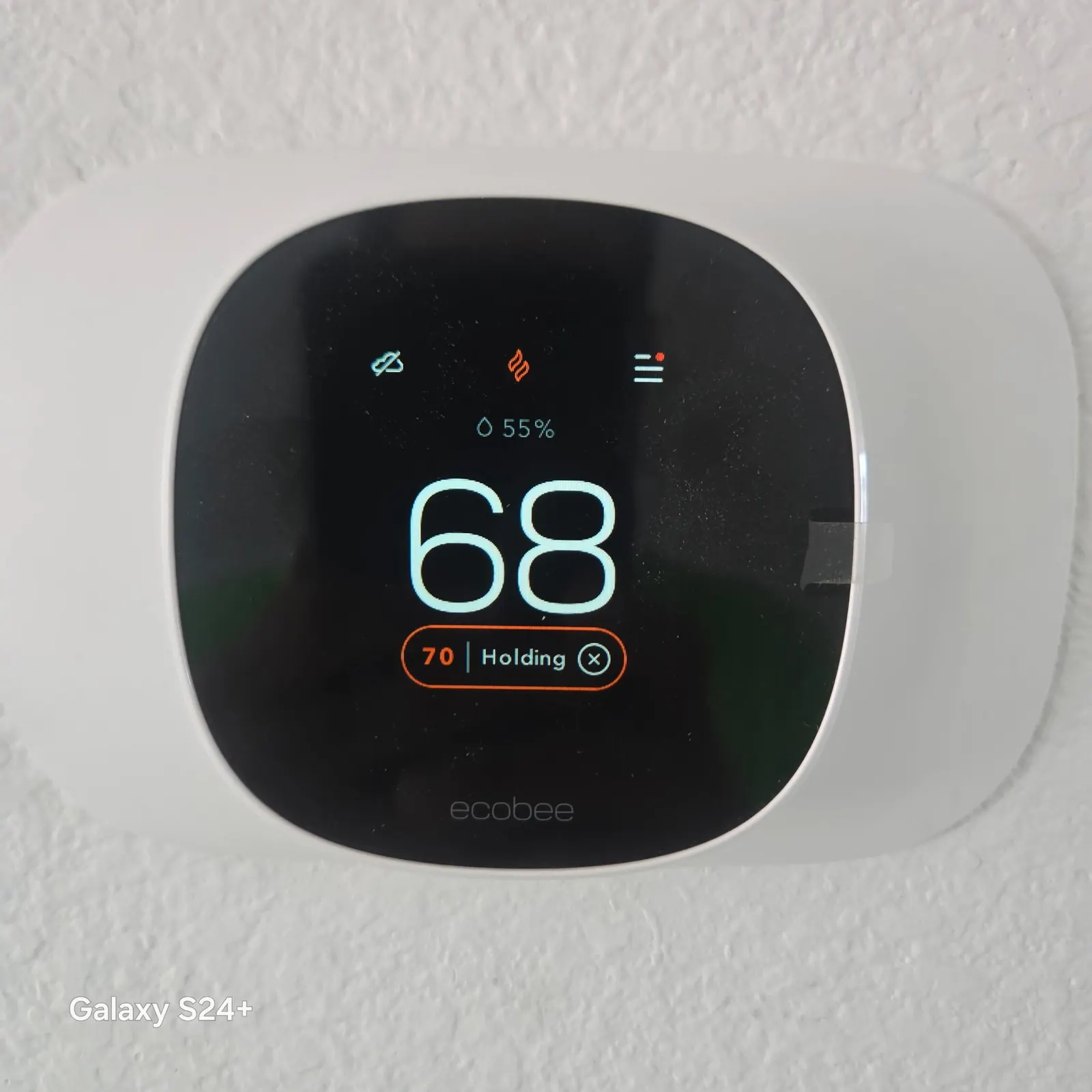 Thermostat and controls checked during a visit